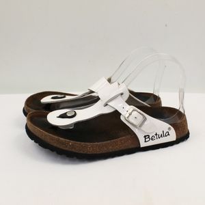 white betula sandals